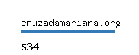 cruzadamariana.org Website value calculator