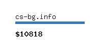 cs-bg.info Website value calculator