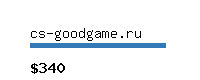 cs-goodgame.ru Website value calculator