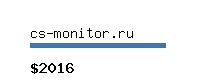 cs-monitor.ru Website value calculator