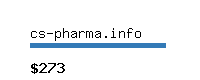 cs-pharma.info Website value calculator