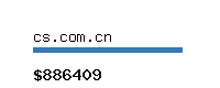 cs.com.cn Website value calculator