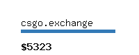 csgo.exchange Website value calculator