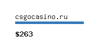 csgocasino.ru Website value calculator