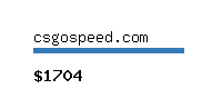 csgospeed.com Website value calculator