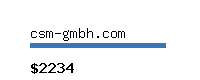 csm-gmbh.com Website value calculator