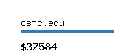 csmc.edu Website value calculator