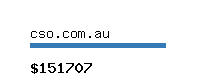 cso.com.au Website value calculator