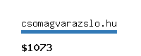 csomagvarazslo.hu Website value calculator