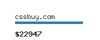 cssbuy.com Website value calculator