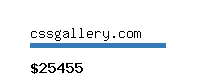 cssgallery.com Website value calculator