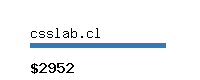 csslab.cl Website value calculator