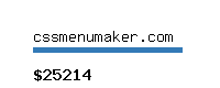 cssmenumaker.com Website value calculator