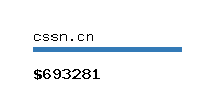 cssn.cn Website value calculator