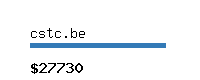 cstc.be Website value calculator