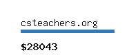 csteachers.org Website value calculator