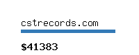 cstrecords.com Website value calculator