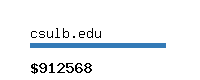 csulb.edu Website value calculator