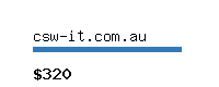 csw-it.com.au Website value calculator