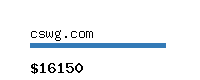 cswg.com Website value calculator