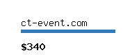 ct-event.com Website value calculator