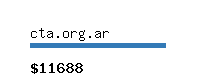 cta.org.ar Website value calculator