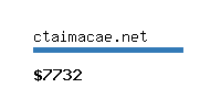 ctaimacae.net Website value calculator