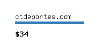 ctdeportes.com Website value calculator