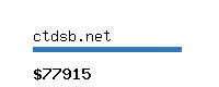 ctdsb.net Website value calculator