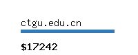 ctgu.edu.cn Website value calculator