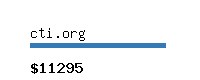 cti.org Website value calculator