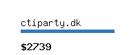 ctiparty.dk Website value calculator