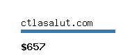 ctlasalut.com Website value calculator