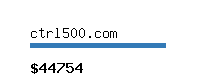 ctrl500.com Website value calculator