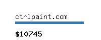 ctrlpaint.com Website value calculator