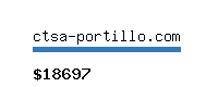 ctsa-portillo.com Website value calculator