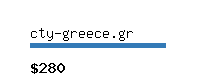 cty-greece.gr Website value calculator