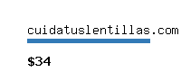 cuidatuslentillas.com Website value calculator