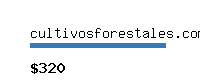 cultivosforestales.com Website value calculator