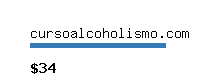 cursoalcoholismo.com Website value calculator