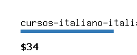 cursos-italiano-italia.com Website value calculator