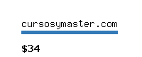 cursosymaster.com Website value calculator