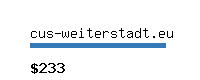 cus-weiterstadt.eu Website value calculator