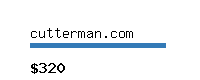 cutterman.com Website value calculator