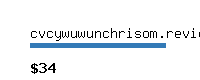 cvcywuwunchrisom.review Website value calculator