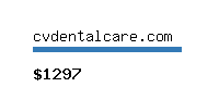 cvdentalcare.com Website value calculator