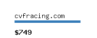 cvfracing.com Website value calculator