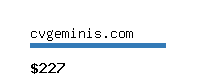 cvgeminis.com Website value calculator