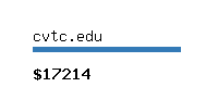 cvtc.edu Website value calculator