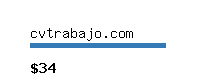 cvtrabajo.com Website value calculator